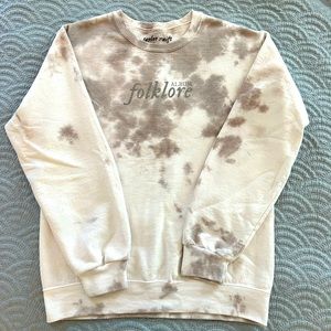 the “so much for summer love" pullover